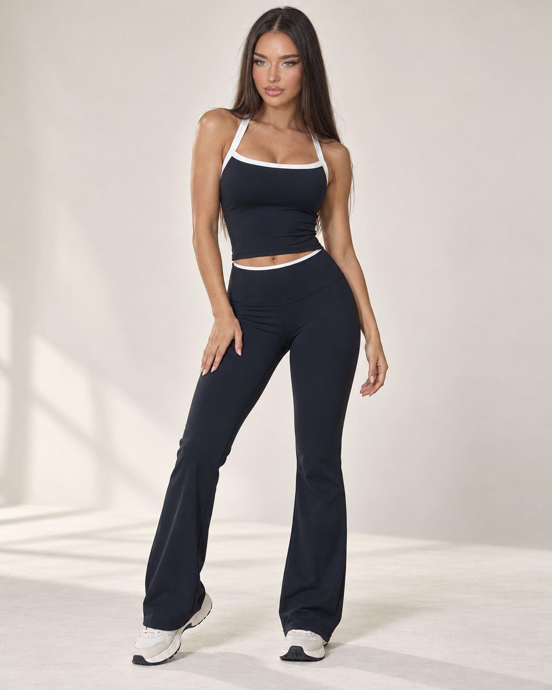 ARIA Contour Top & Flared Pant Fitness Co-ord