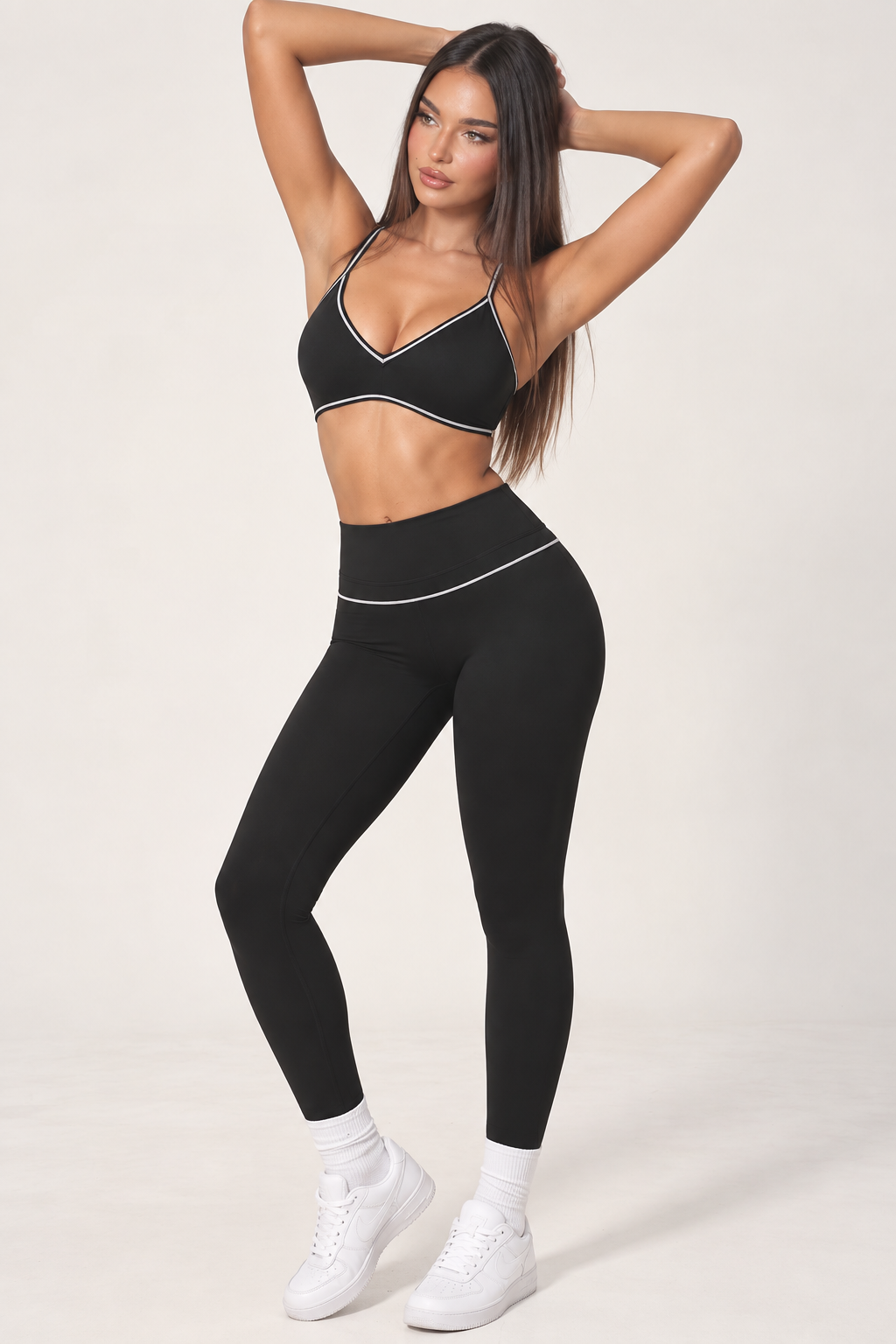 MARLOWE Courtline Bra & Flared Pant Motion Edit