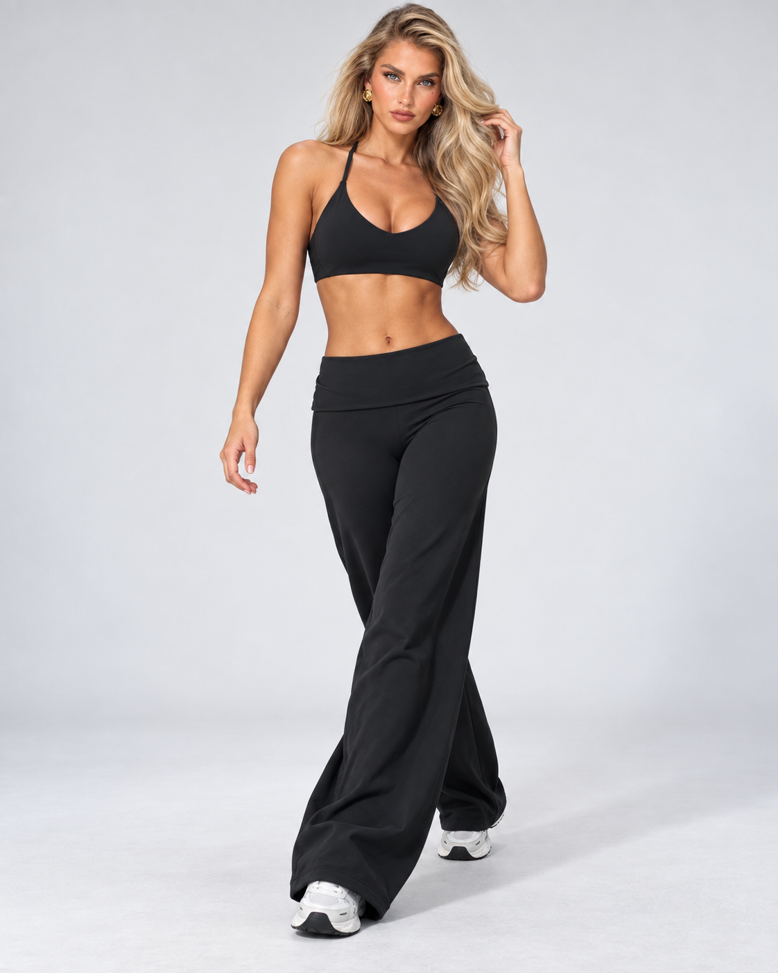 BRONTË Sculpt Bra & Wide-leg Belt Active Set
